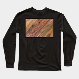 Wood background Long Sleeve T-Shirt